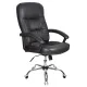 Кресло бюрократ T-9908 AXSN-AB (Черная кожа). Фото товара с разных ракурсов.