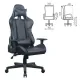 Игровое кресло  "GT Carbon GM-115", две подушки, экокожа, черное, 531932. Фото товара с разных ракурсов.